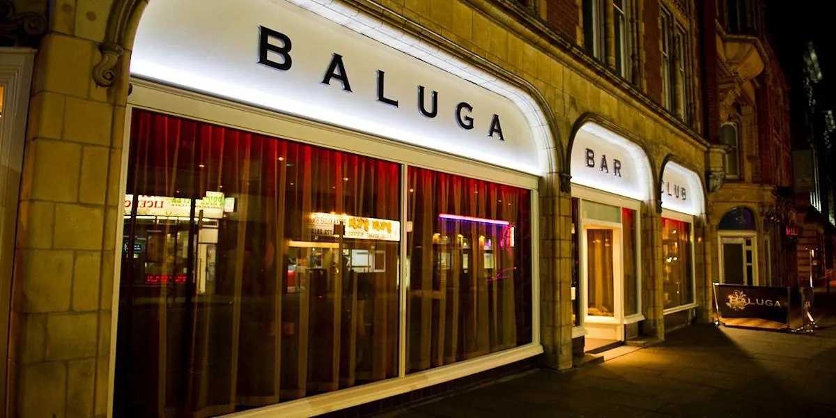 Baluga, shopfront and signage