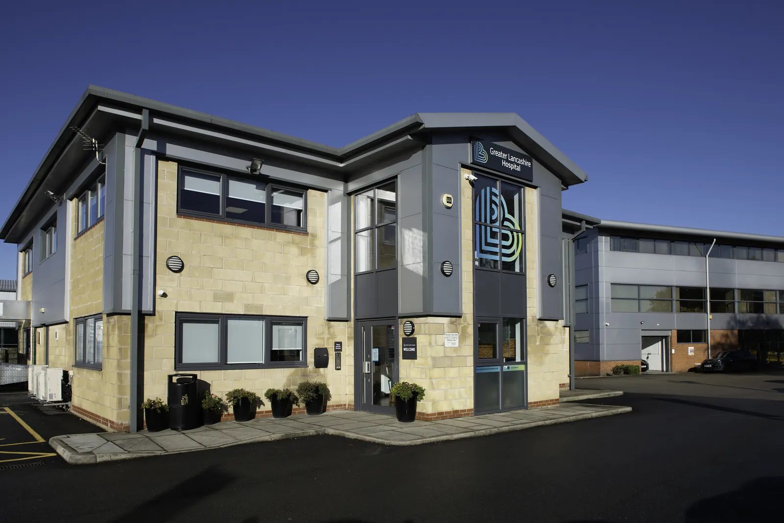 Greater Lancashire Hospital, completed new build