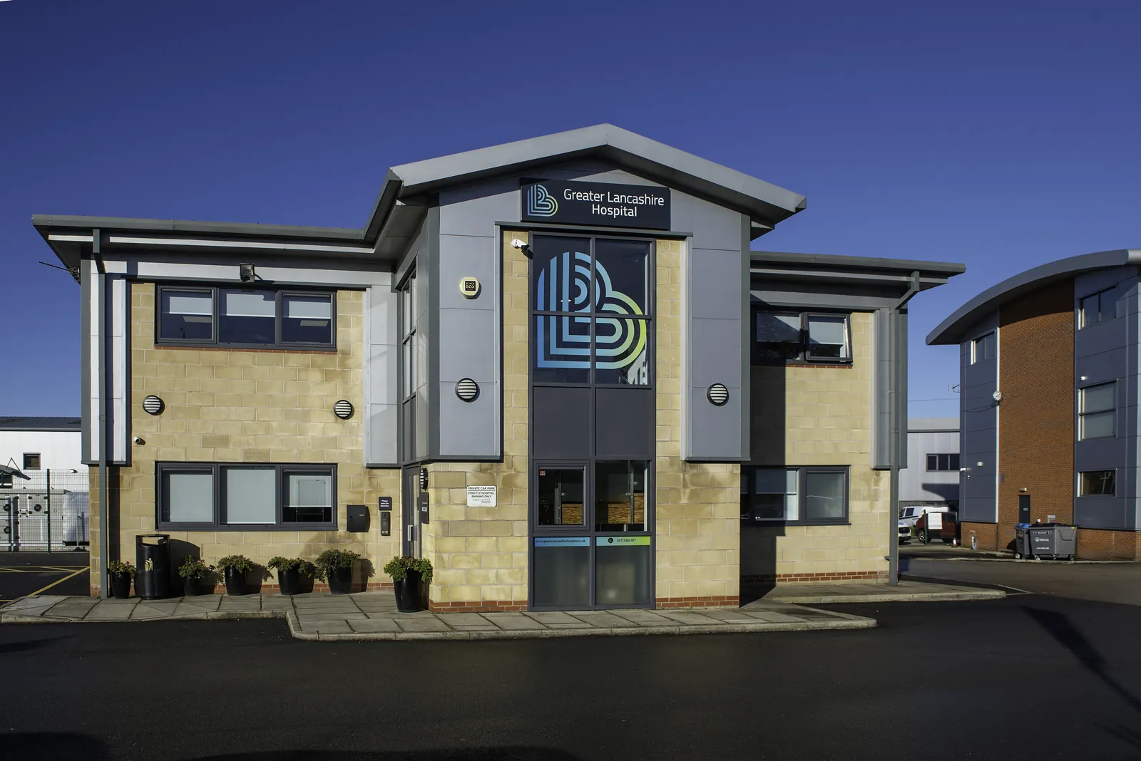 Greater Lancashire Hospital, built and fitted out by Cornerstone