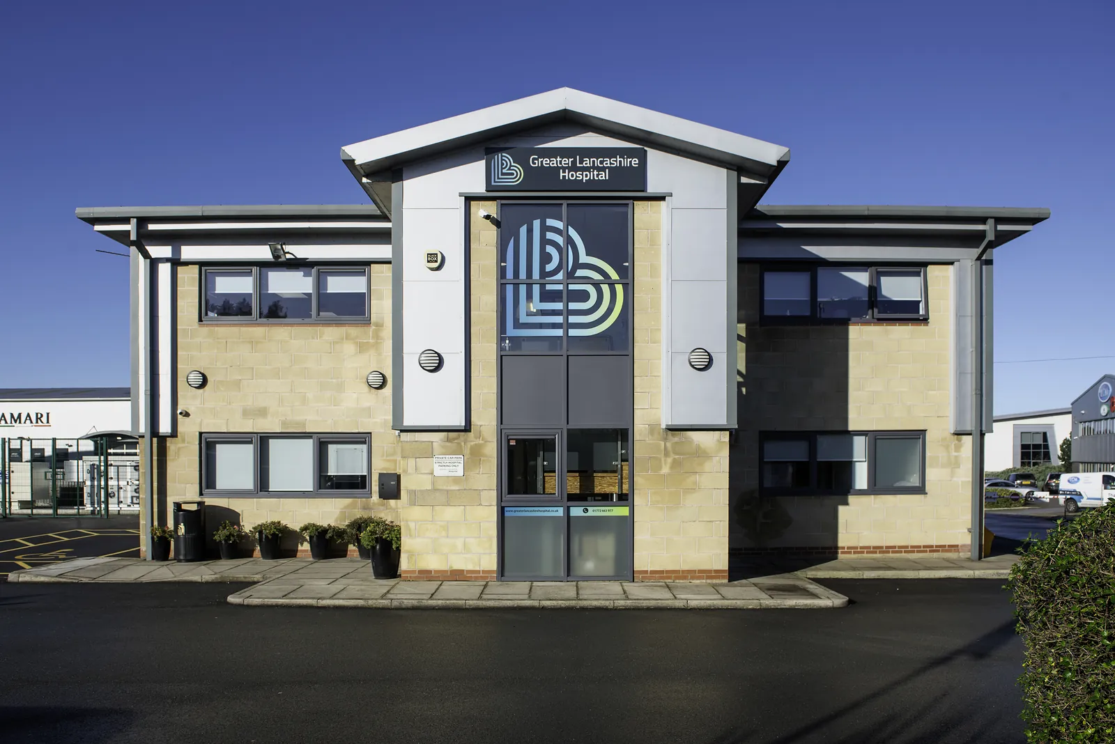 Greater Lancashire Hospital, full build and fit out
