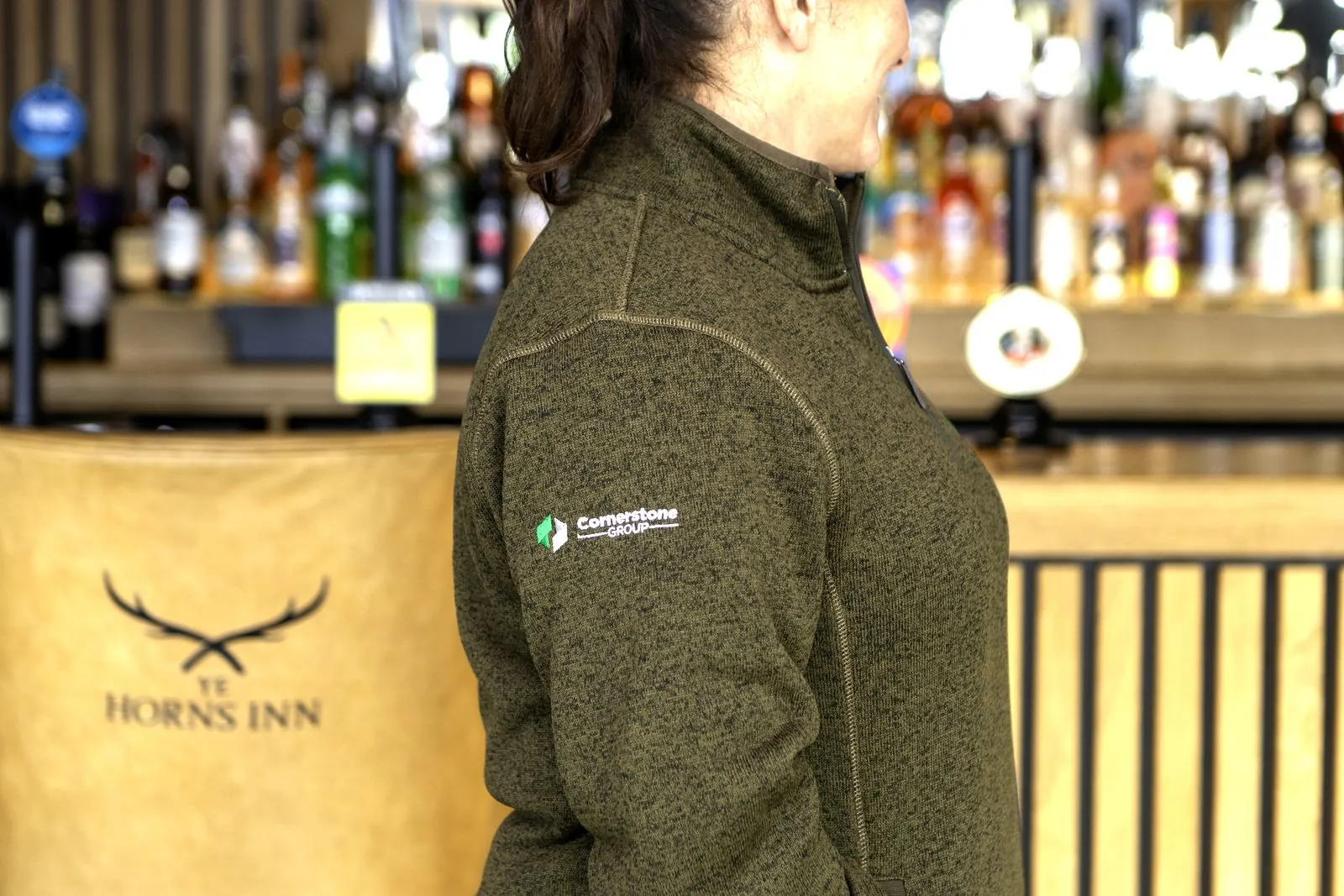 Cornerstone Fitout team at the Ye Horns Inn handover